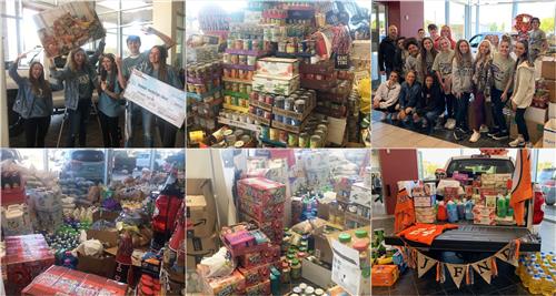 Toyota of Rockwall I-30 Classic Pack the Pantry Event Breaks Food Donation Record 